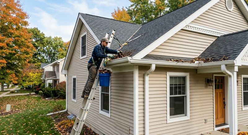 Rain Gutter Clearing in Baltimore, MD